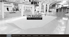 Desktop Screenshot of copenhagenskatepark.dk